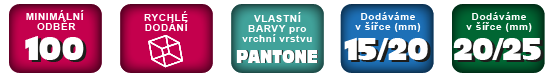 Ikony pro krátký sublimovaný našívaný lanyard Ikony pro krátký sublimovaný našívaný lanyard