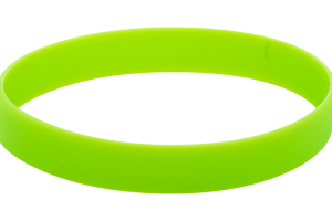 Silikonový náramek Zelený